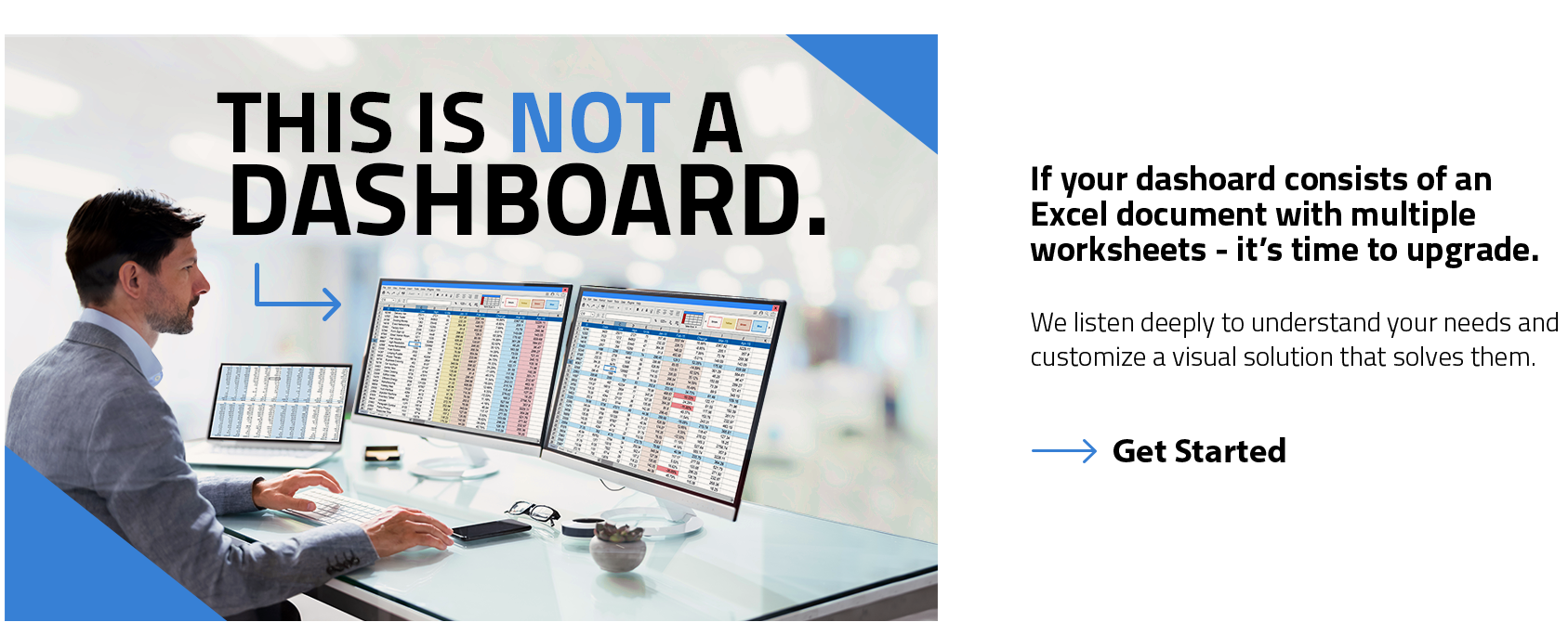 Excel is not a dashboard